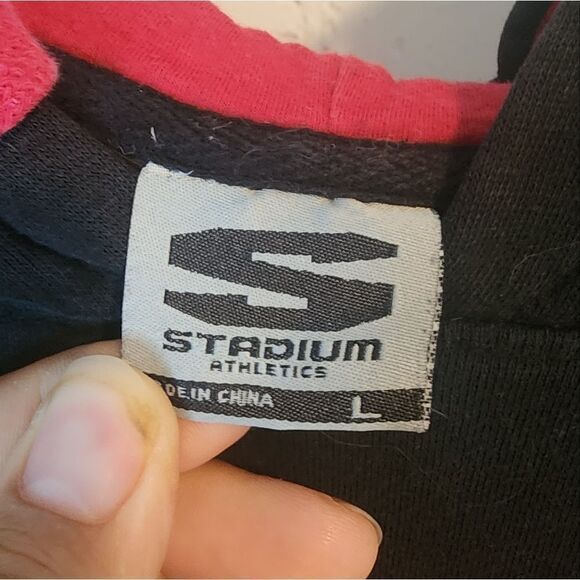 Men's Stadium "Nebraska Cornhuskers" hoodie sweatshirt, size Large - Picture 3 of 5